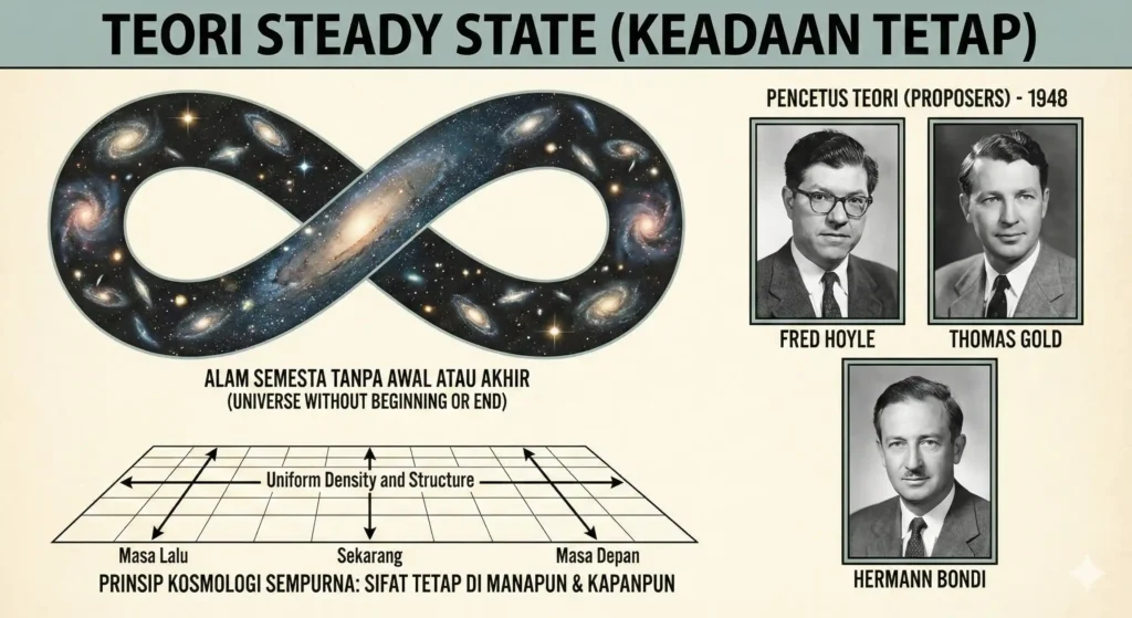 Ilustrasi Teori Steady State Penciptaan Alam Semesta