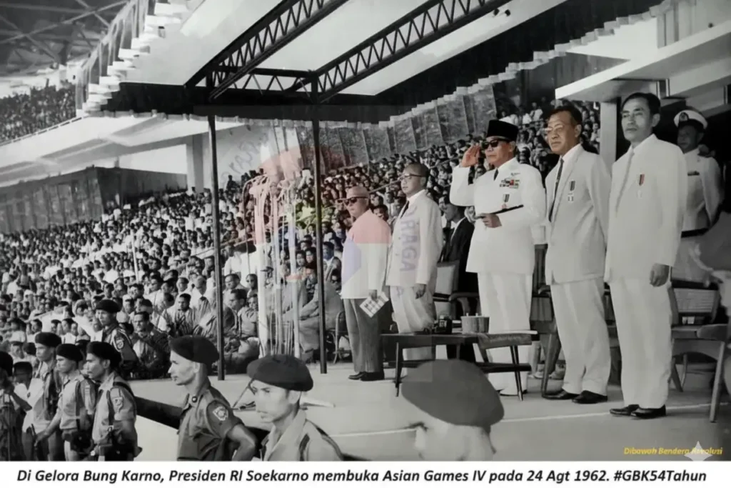 Soekarno dan asian games 1962