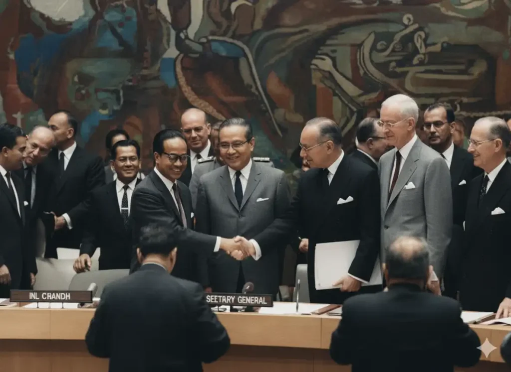 ilustrasi perjanjian New York